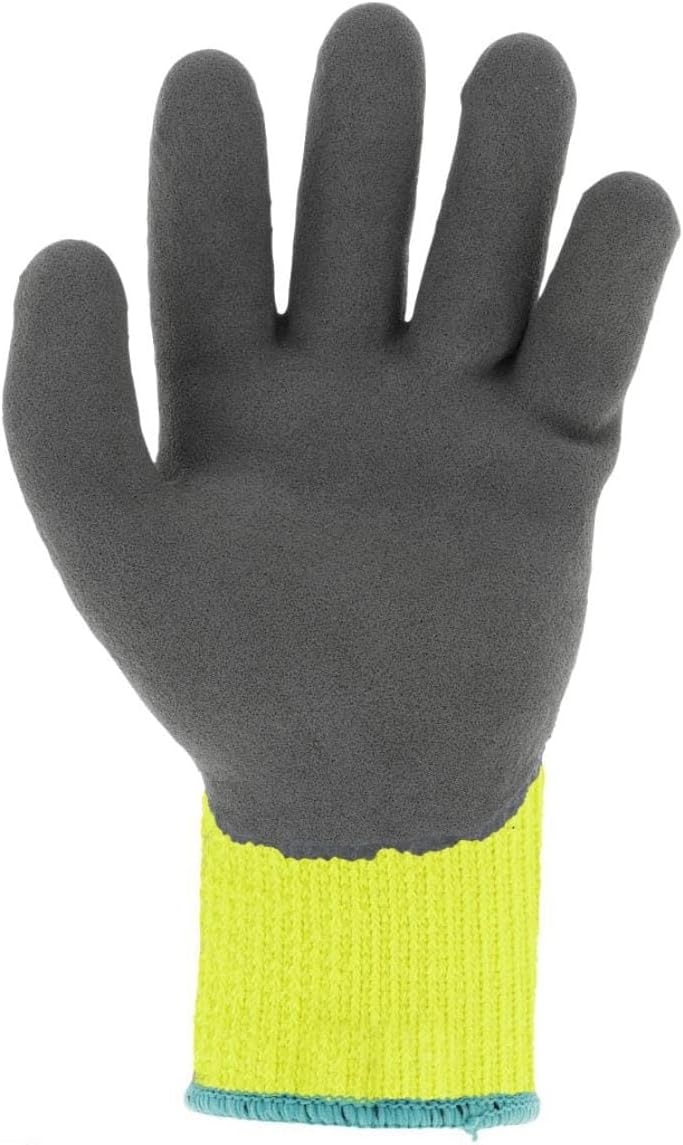Mechanix Wear SpeedKnit Thermal Winter Work Gloves, Hi-Vis Yellow/Black, Size S/M