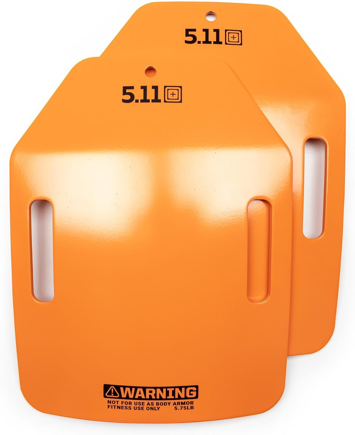 5.11 Tactical Weight Plates – 5.75lb Weight Plates for Vest or Backpack (2-Pack, 11.5lbs Total), Style 56782