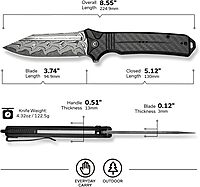 CIVIVI Neurohaptic Folding Pocket Knife (3.74" Blade)