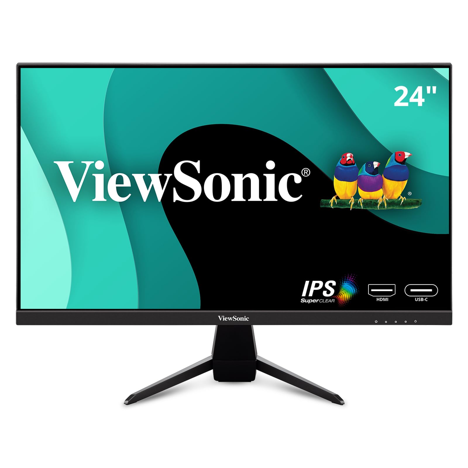 ViewSonic VX Series IPS Monitors with 65W USB-C and Ultra-Thin Bezels