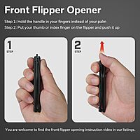 SENCUT Jubil Folding Pocket Knife D2 Wharncliffe, G10 Handle, Front Flipper