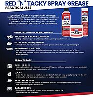Lucas Oil Red 'N' Tacky Grease