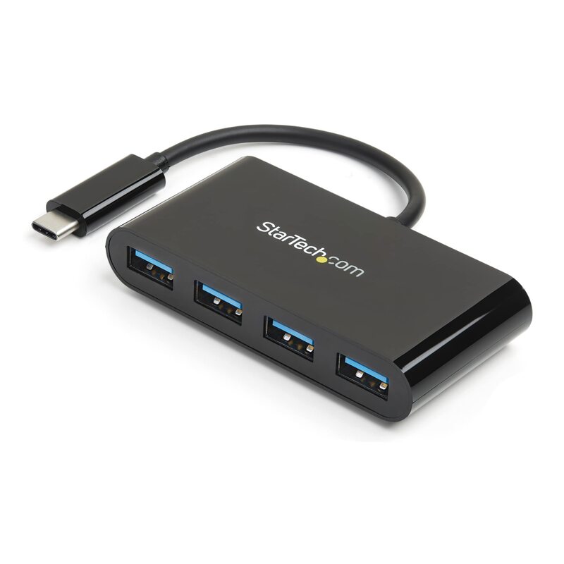 StarTech.com 4-Port USB-C Hub - USB-C to 4x USB-A (USB 3.0, 5Gbps)