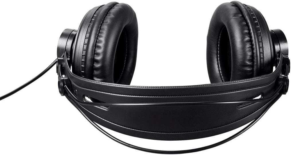 Monoprice - 116150 Modern Retro Over Ear Headphones with Ultra-Comfortable Ear Pads Perfect for Mobile Devices, HiFi