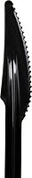 Mind Reader Knife Refill for CUTDISPBK-BLK, Plastic Utensils, Restaurant, Breakroom, 6.5" L x 0.75" W x 0.2" H, 100 pcs, Black Knife Knife