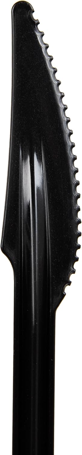 Mind Reader Knife Refill for CUTDISPBK-BLK, Plastic Utensils, Restaurant, Breakroom, 6.5" L x 0.75" W x 0.2" H, 100 pcs