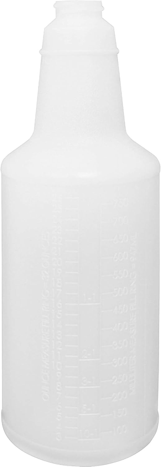 Impact Plastic Cleaner Bottles - Natural - Plastic - 1 Each