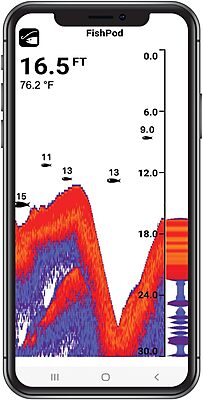 Hawkeye FishPod 5X Bluetooth Fish Finder