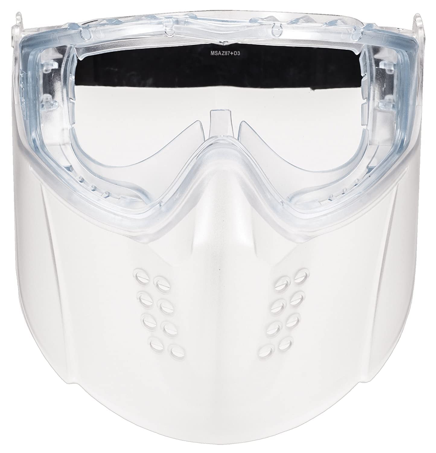 MSA 10150069 Vertoggle Safety Goggles - Industrial Use, Safety Goggle/Faceshield Combination