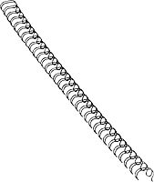 Fellowes Wire Binding Spines, 1/2 Inch Diameter, Black, 100 Sheets, 25 Pack (5255401)