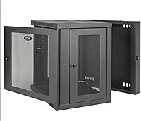 Tripp Lite - SRW12US 12U Wall Mount Rack Enclosure Server Cabinet, Hinged, 20.5" Deep, Switch-Depth (SRW12US) black