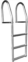 DOCK EDGE Fixed Eco Weld-Free Aluminum Dock Ladder