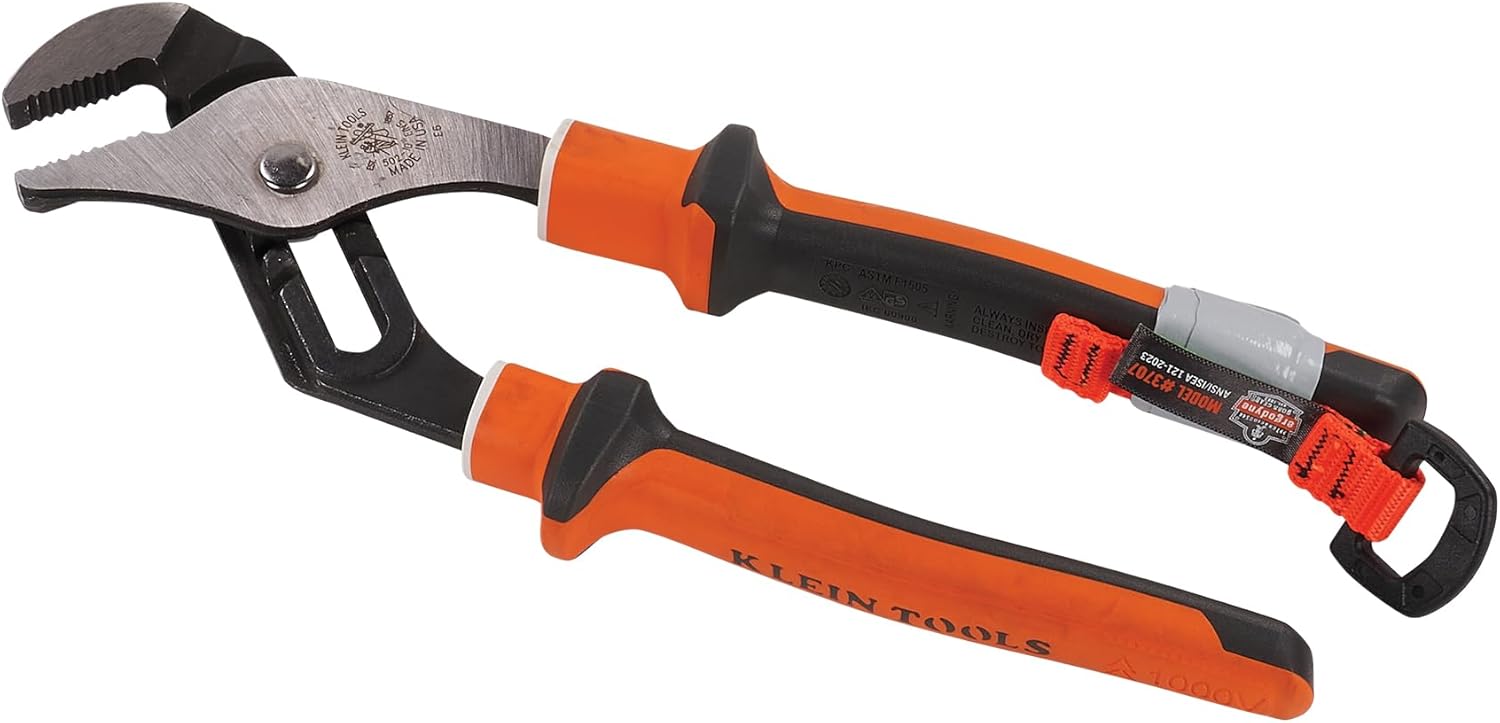 Ergodyne Squids 3707 Tool Tethering Attachment for Hand Tools, Non Conductive D-Ring, 2lbs Weight Rating, 6-Pack