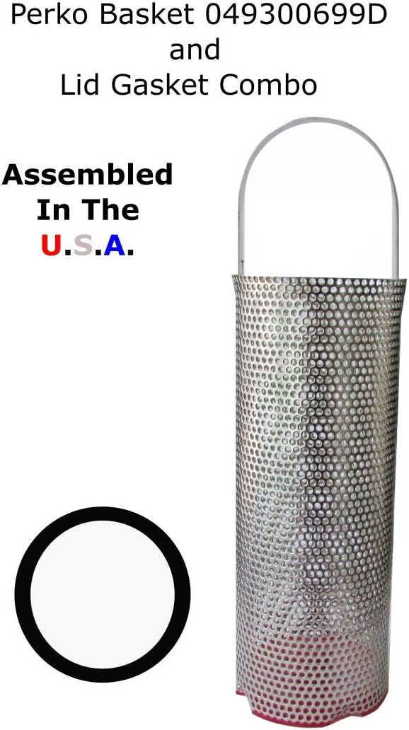 Perko 304 Stainless Steel Basket Strainer Only