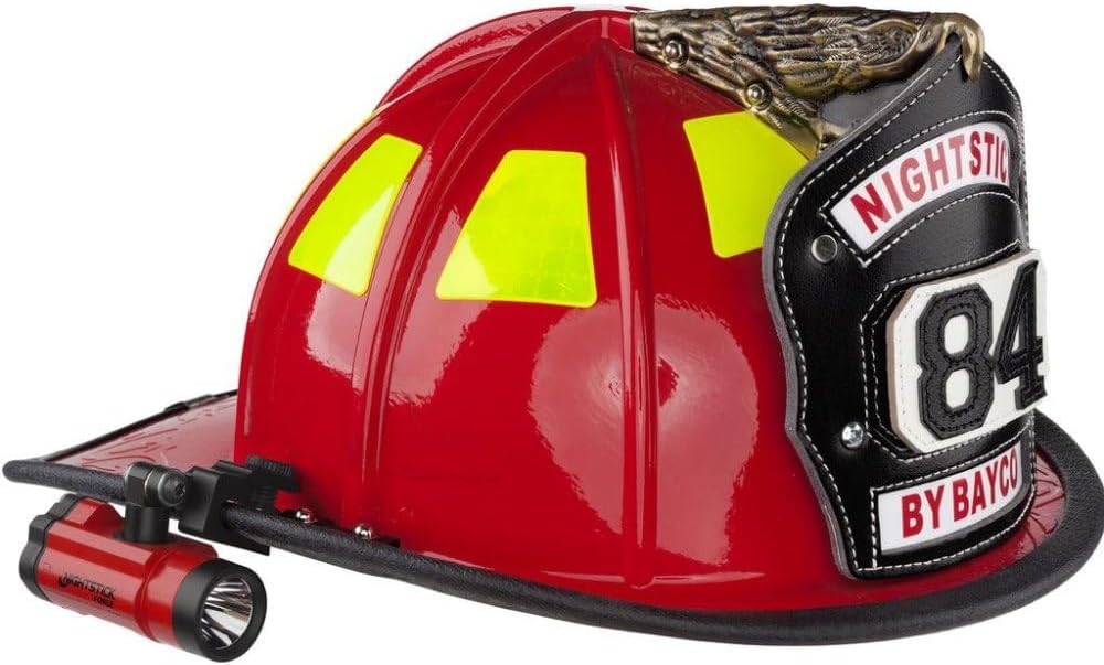 Nightstick XPP-5465R Forge™ Intrinsically Safe Helmet-Mounted Multi-Function Flashlight, Red