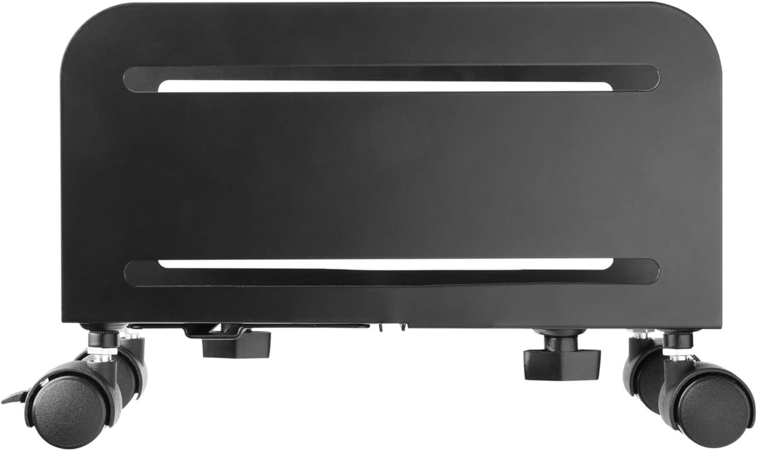 Tripp Lite Mobile CPU Caddy for Computer Towers -Adjustable, Locking Casters, Black - 22.05 lb Capacity - DCPU2