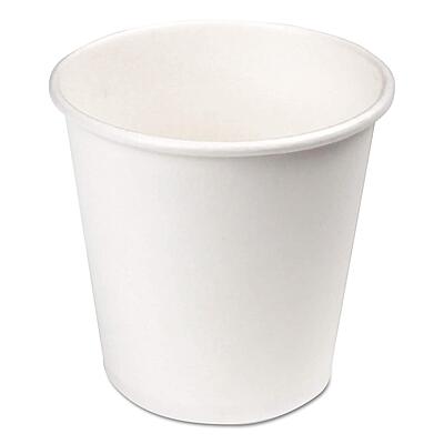 Boardwalk Paper Hot Cups, 4 oz, White, 1000/Carton