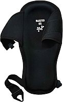 Ergodyne - 18442 ProFlex 342 Professional Knee Pads, Protective Extra Long Cap, Injected Gel Padded Technology, Adjustable Straps, Black