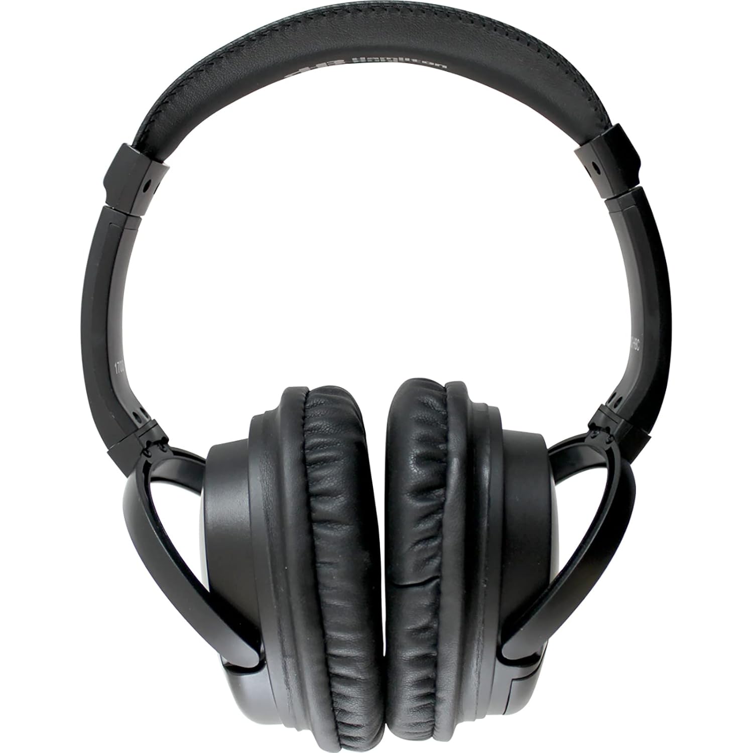 HamiltonBuhl Deluxe Active Noise-Cancelling Headphones with Case, Black (NCHBC1)