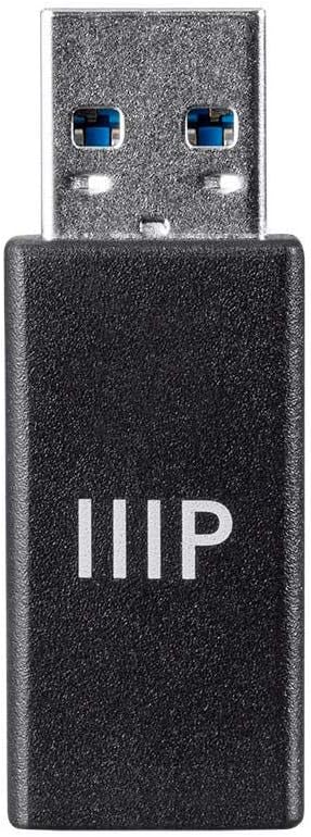 Monoprice USB-C Female to USB-A Male 3.1 Gen 2 Adapter - Up to 10Gbps Data Transfer speeds Through a Compatible Connection