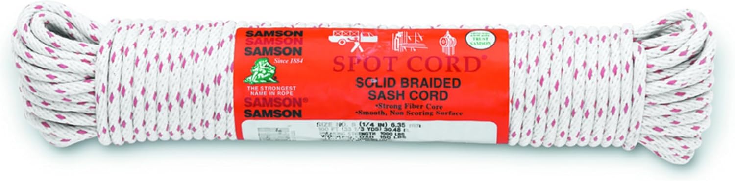 001-100-05 5/16X100 Cotton Sash Cord