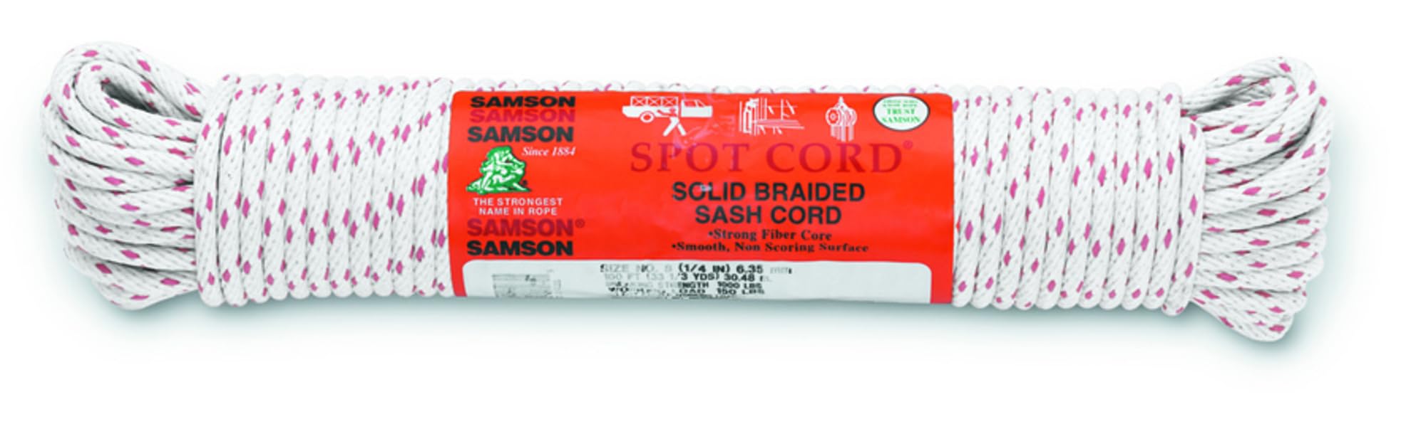 001-100-05 5/16X100 Cotton Sash Cord