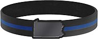 Thin Blue Line USA State Silicone Bracelet