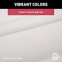 Taylor Made Products 950622 Super Gard Inflatable Vinyl Boat Fender, 6.5 x 22 inch, White