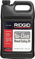 RIDGID 70835 Nu-Clear Thread Cutting Oil, 1 Gal, Halogen, PCB and Chlorine-Free, Designed to Prolong Equipment Life
