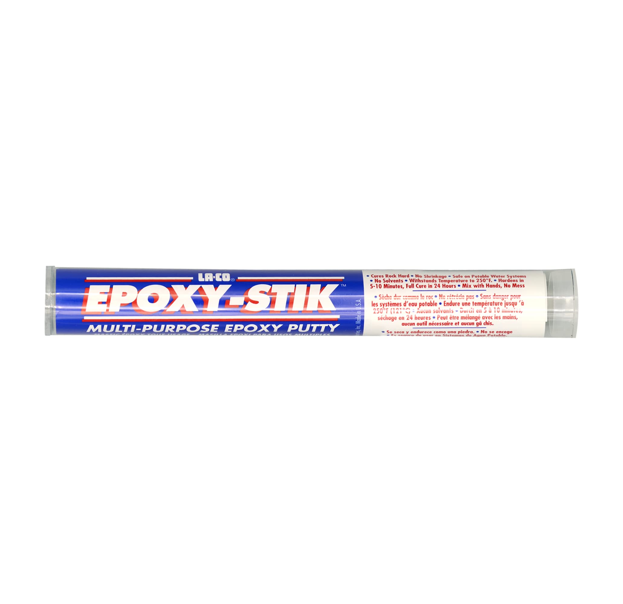 LA-CO Epoxy-Stik Repair Sealants Compound Stick, 250 Degree F Temperature, 4 oz