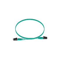 PANDUIT OM4 2-Fiber 1.6mm LC Duplex Patch Cord - Riser, FZ2ERLNLNSNM007