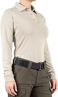 First Tactical Women's Performance Long Sleeve Polo