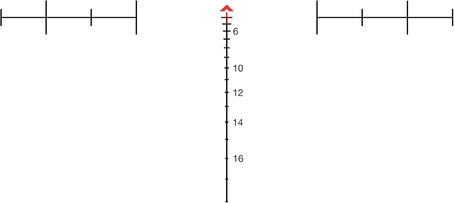 Trijicon ACOG 6 X 48 Scope Dual Illuminated Horseshoe .50 Ballistic Reticle, Red