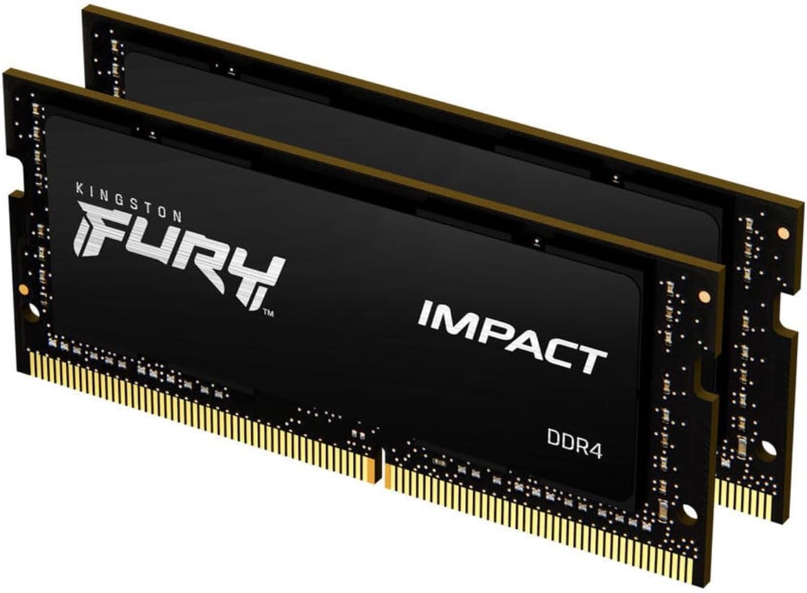 Kingston FURY Impact 3200MHz DDR4 CL20 SODIMM Laptop Memory