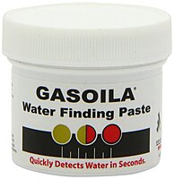 Gasoila Water Finding Paste - Detects Water in Gasoline, Diesel & Kerosene