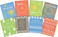 Barker Creek Art Prints Set of 8, Be Kind, Inspirational Art Prints with a Mindfulness Theme, 8" x 10", Suitable for Framing, Set of 8 (4187)