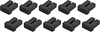 StarTech.com Fiber Optic Dust Caps - 10 Pack - for LC Ports - SFP Dust Cover - SFP Dust Cap - SFP Port Cover (SFPLCCAP10)
