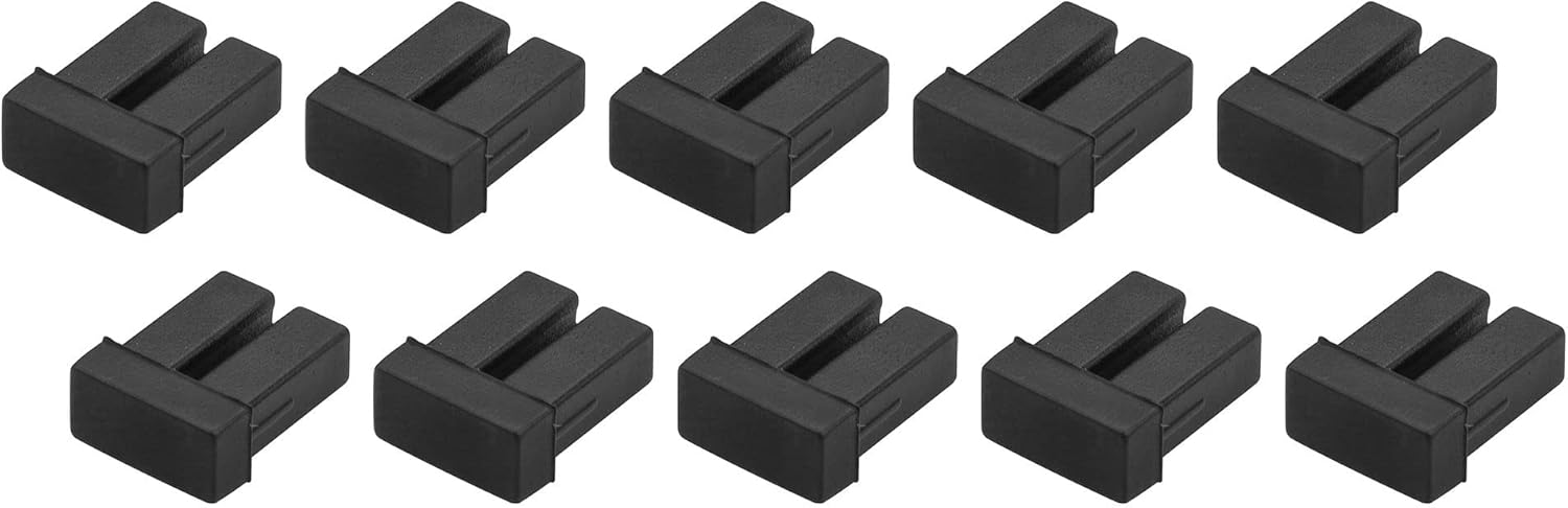 StarTech.com Fiber Optic Dust Caps - 10 Pack - for LC Ports - SFP Dust Cover - SFP Dust Cap - SFP Port Cover (SFPLCCAP10)