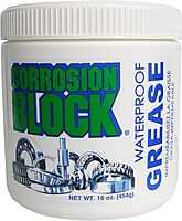 Corrosion Block High Performance Waterproof Grease - 16oz Tub - Non-Hazmat, Non-Flammable & Non-Toxic