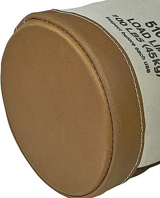 Klein Tools, 5104S, 12" Bucket, Leather-Bottom, Natural Canvas