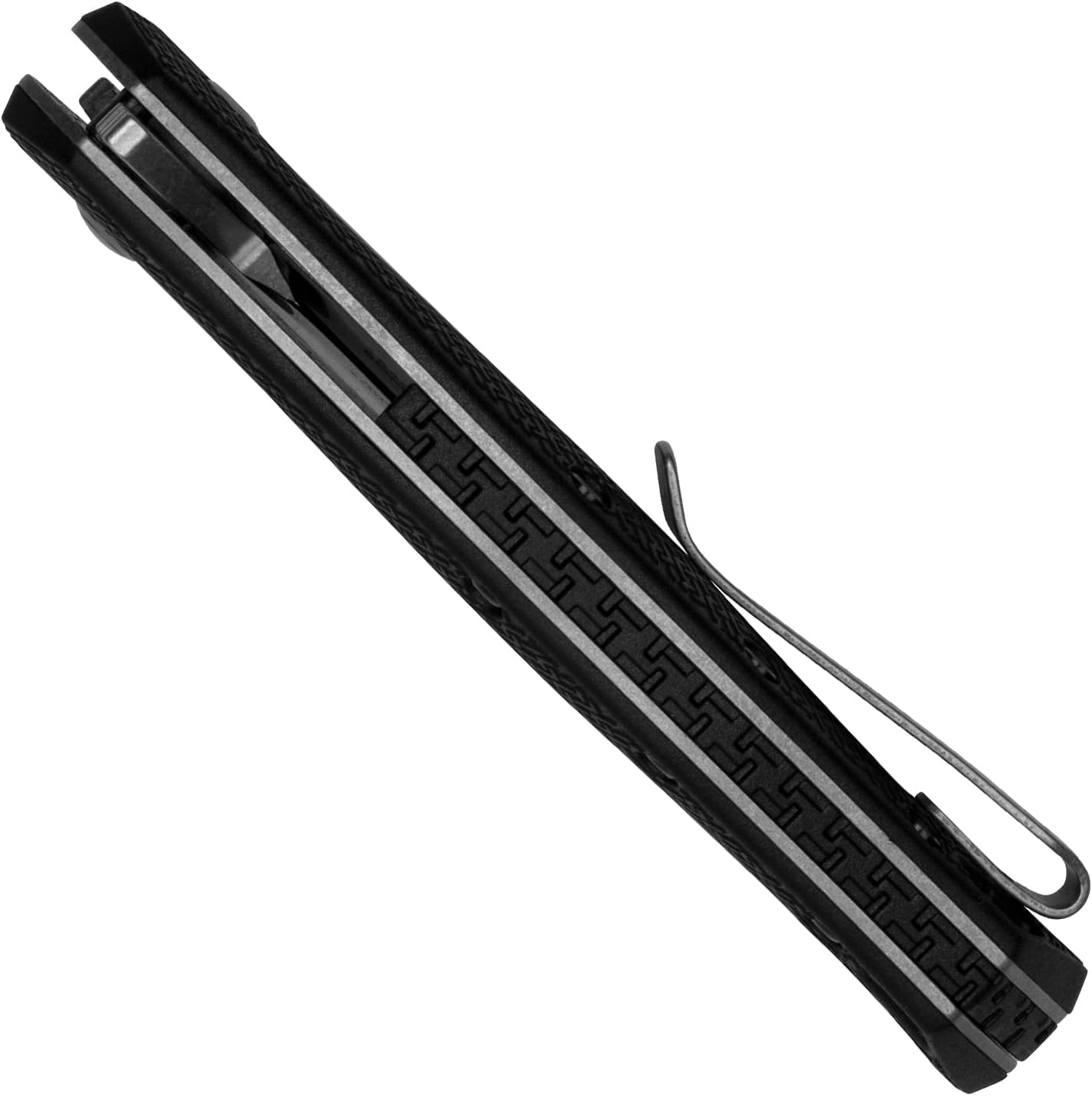 Kershaw Shoreline Pocket Knife, All Purpose 3 inch Blade, Deep Carry Pocketclip,BLACK