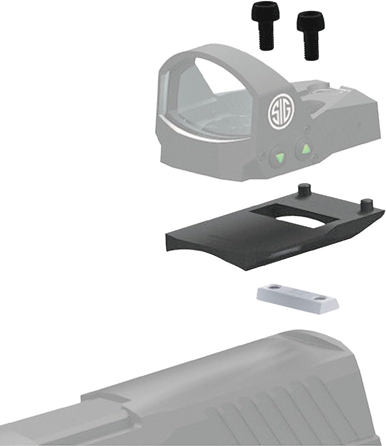 SIG SAUER SOR1MK012 Romeo1 Handgun Mounting Kit