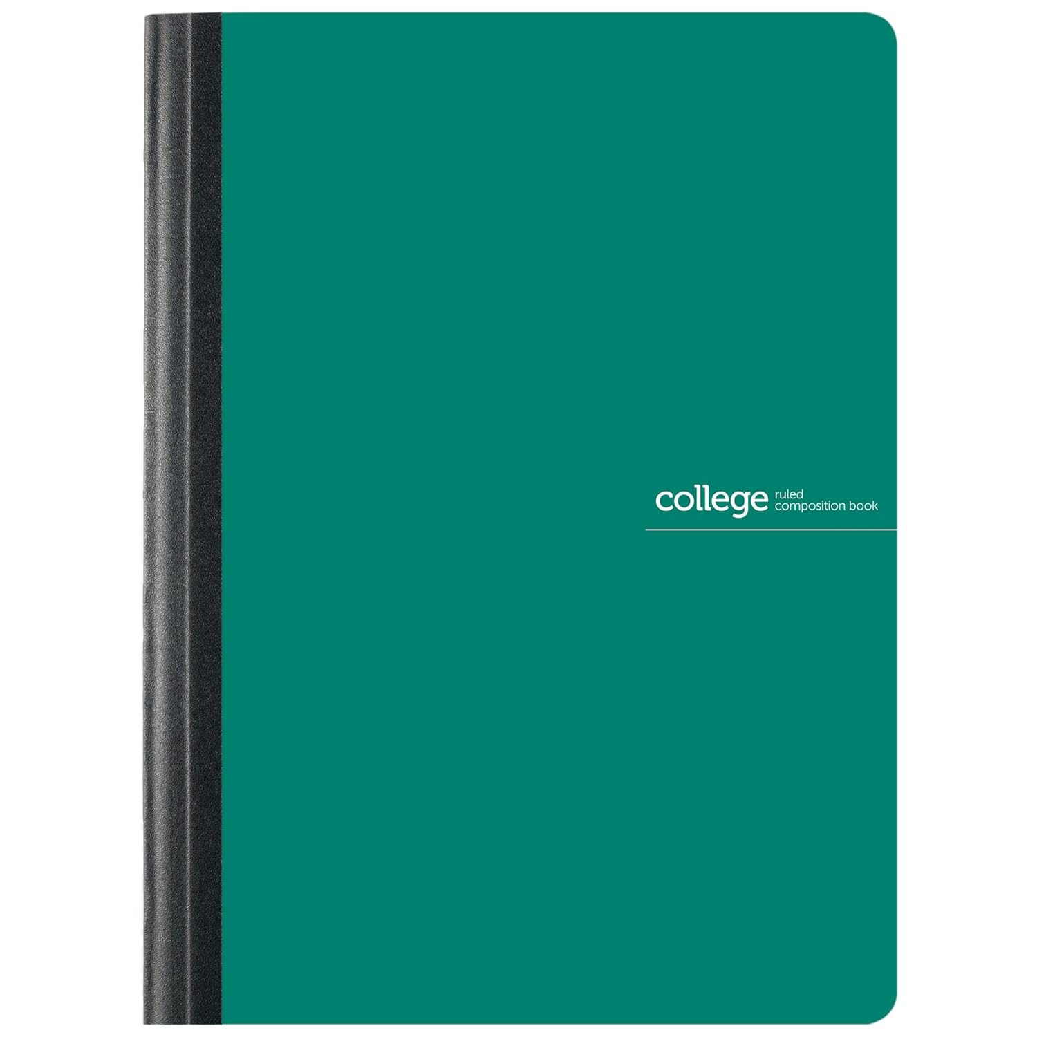 Office Depot® Brand Poly Composition Book, 7 1/2" x 9 3/4", College Ruled, 160 Pages (80 Sheets), Green