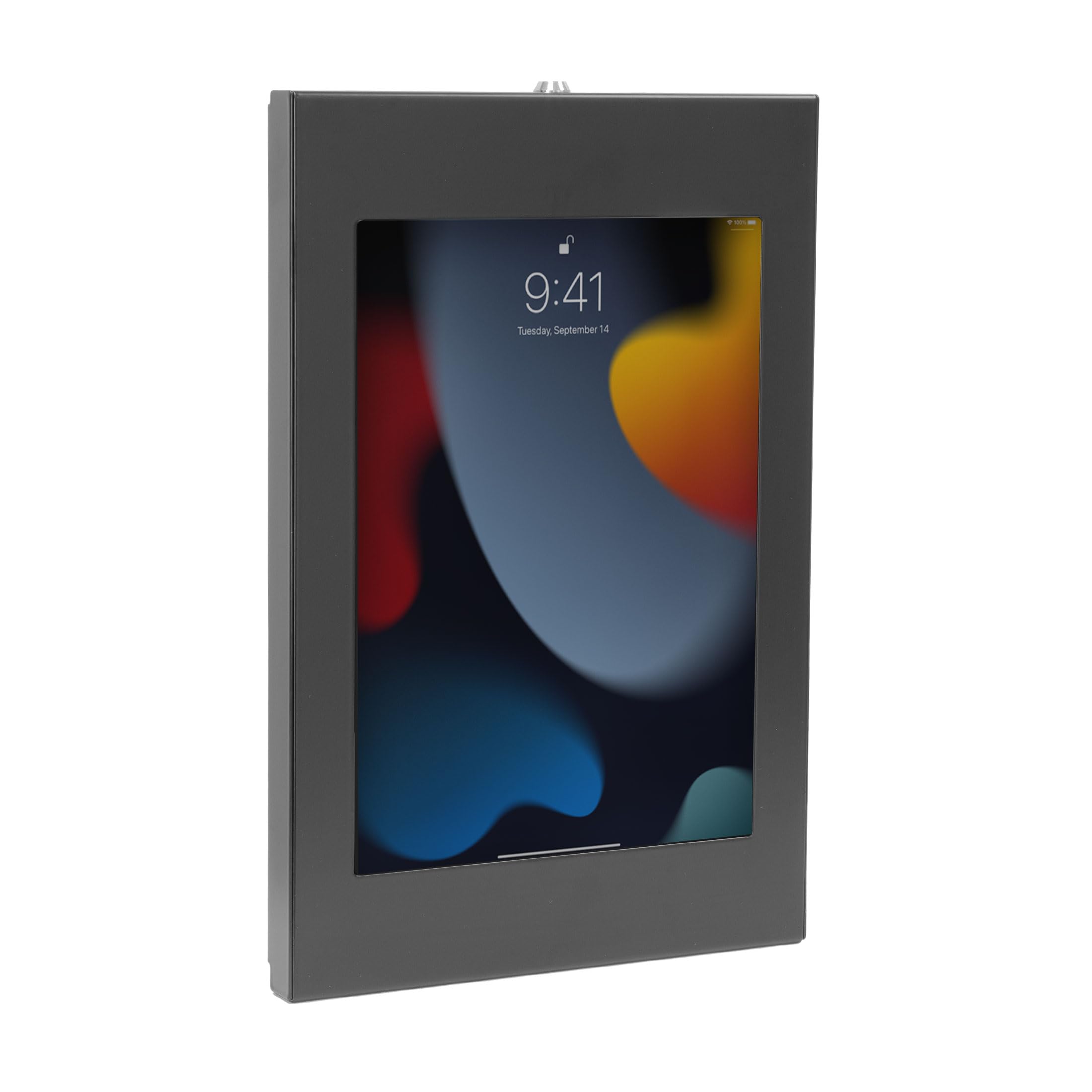 Mount-It! Anti-Theft Low-Profile Lockable Steel Tablet Wall Mount