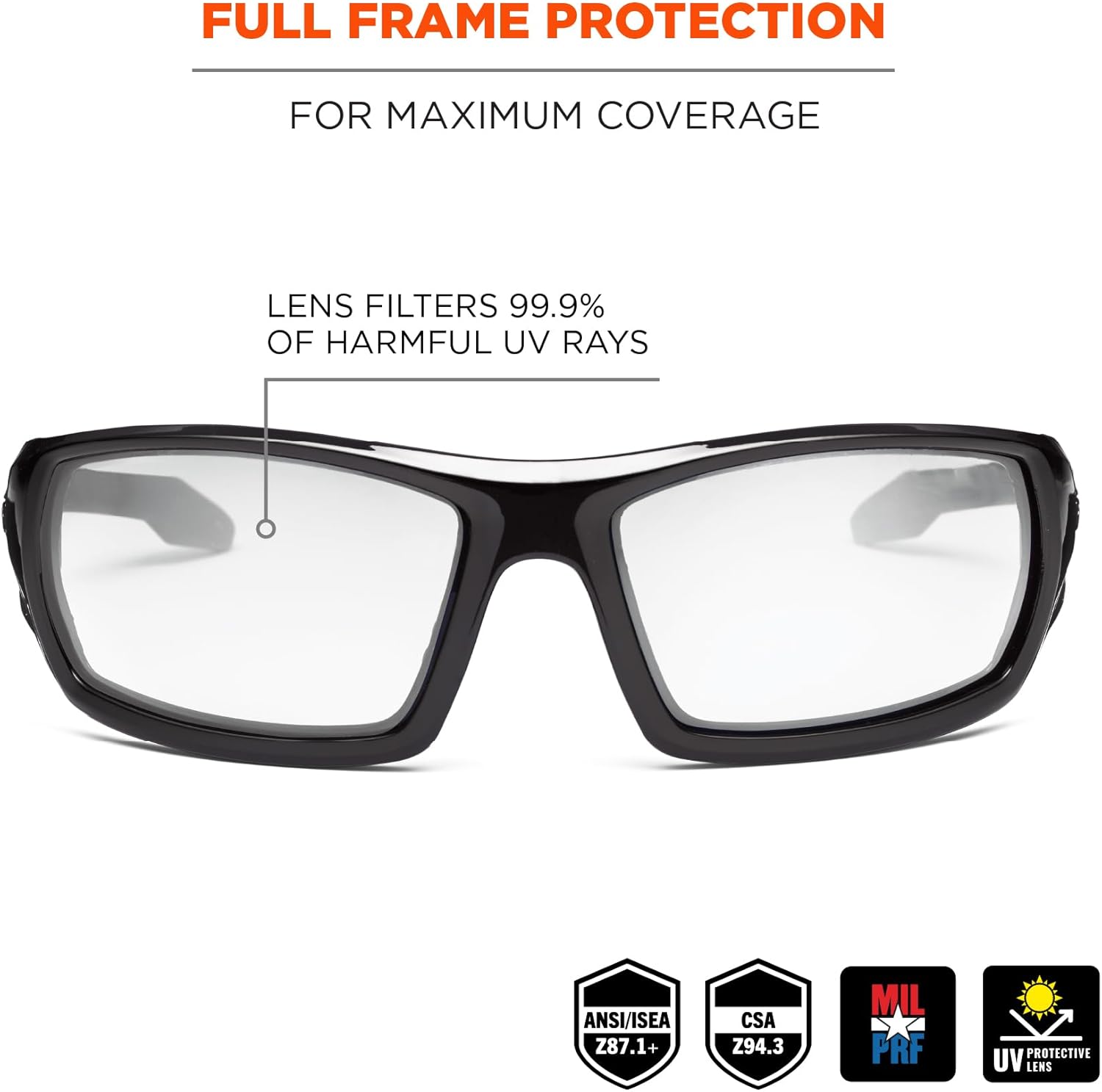 Ergodyne Skullerz ODIN Safety Glasses