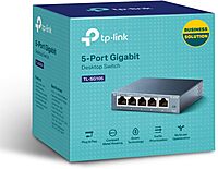 TP-LINK Gigabit Unmanaged Ethernet Switch | Fanless Metal Shielded Ports
