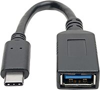 TRIPP LITE USB C to USB-A Cable 3.1 5 Gbps Type C, 3' (U428-C6N-F)