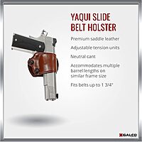 GALCO Yaqui Slide Leather Belt Holster