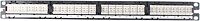 Panduit DP24688TGY Category-6 24-Port Flat Punchdown Patch Panel 1 RU Black
