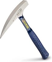 ESTWING Rock Pick 22 oz Geology Hammer with Pointed Tip & Shock Reduction Grip